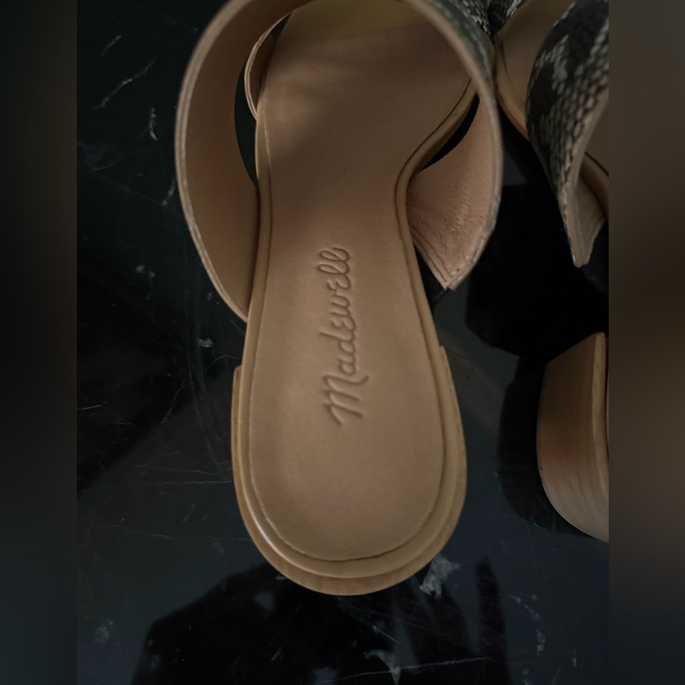 MADEWELL Block Heel Sandals NWOB!!! - Picture 7 of 10